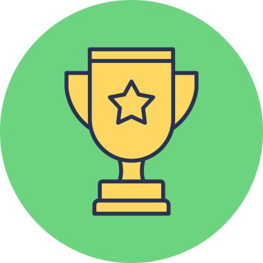 ödül simgesi vektör illüstrasyonu