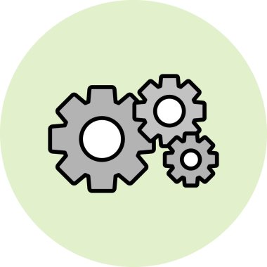 seo modern simgesinin vektör illüstrasyonu