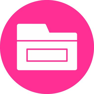 folder icon, web simple illustration