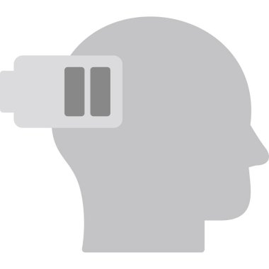 Yorgun konsept renk vektörü çizimi