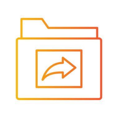 folder icon, web simple illustration