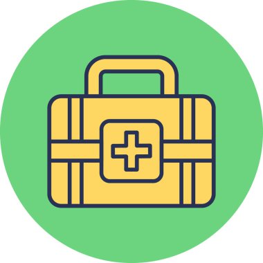 İlk Yardım Web simgesi modern basit vektör illüstrasyonuName