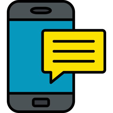 Cep telefonu. Basit resimleme