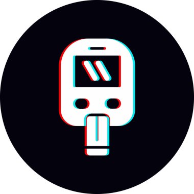 Modern b 'nin vektör illüstrasyonu eksik simgesi