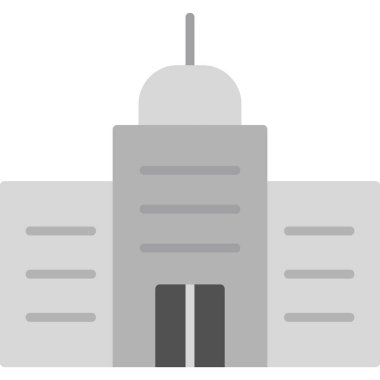 Gayrimenkul web simgesi basit illüstrasyon