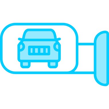 - Araba. Web simgesi basit illüstrasyon