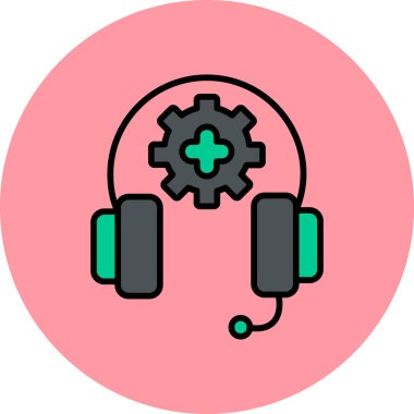 Basit web simgesinin vektör illüstrasyonu