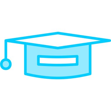 mezuniyet kapsülü vektör illüstrasyonu