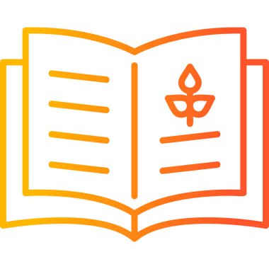 Kitap. Web simgesi basit illüstrasyon