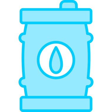 Gaz ocağı. Basit resimleme