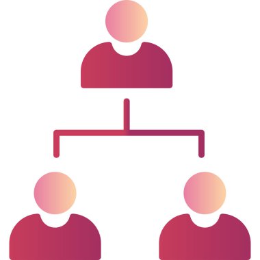 Çalışma Yönetimi simgesi vektör illüstrasyonu