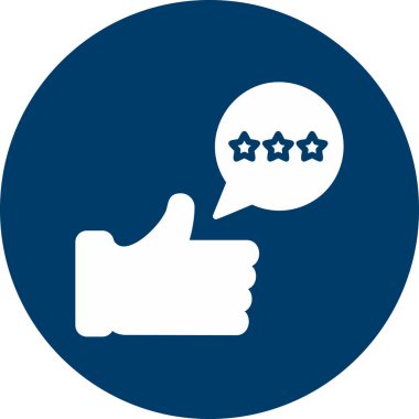 Modern simge, vektör illüstrasyonunu gözden geçir