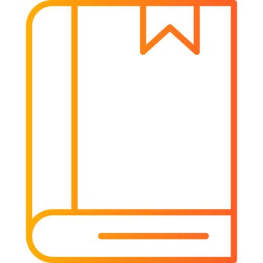 Kitap simgesi aç, vektör illüstrasyonu