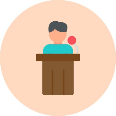 Jeopolitik. Web simgesi basit illüstrasyon 