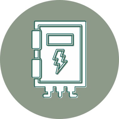 Modern b 'nin vektör illüstrasyonu eksik simgesi