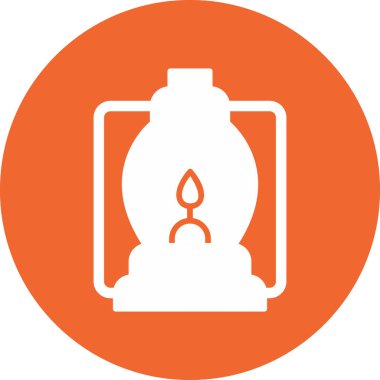 Fener modern simgesi, vektör illüstrasyonu