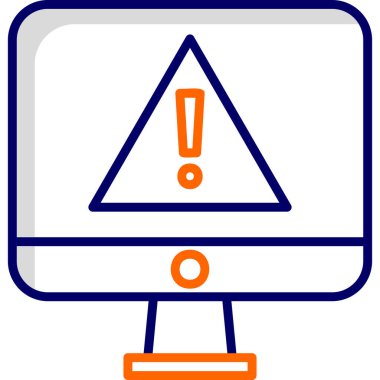 uyarı simgesi vektör illüstrasyonu