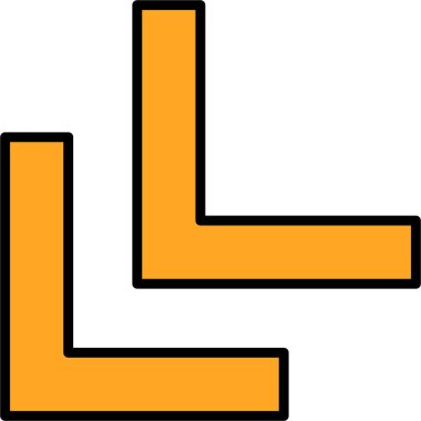 Sembol tek ağ simgesinin vektör illüstrasyonu