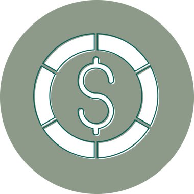 hedef simge vektör illüstrasyonu