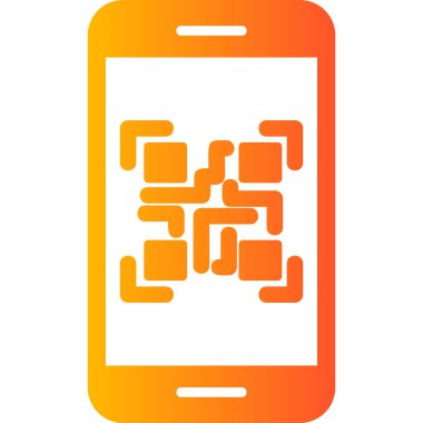 akıllı telefon simgesi vektör illüstrasyonu