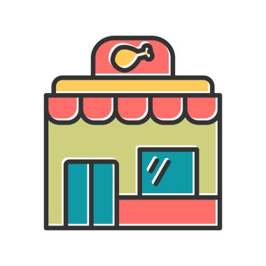 vector illustration of Resturant icon