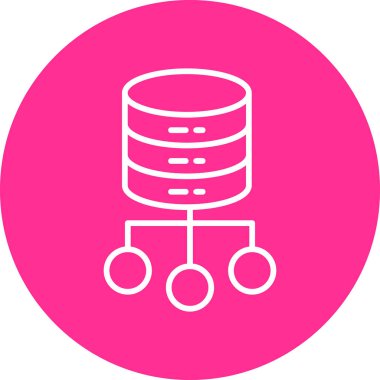 Ağ modern simgesi, vektör illüstrasyonu 