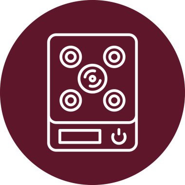 vector illustration of Cooking web icon