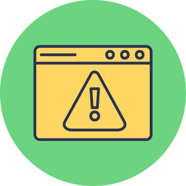 Web Uyarısı, İnternet Web Tarayıcı sayfası 