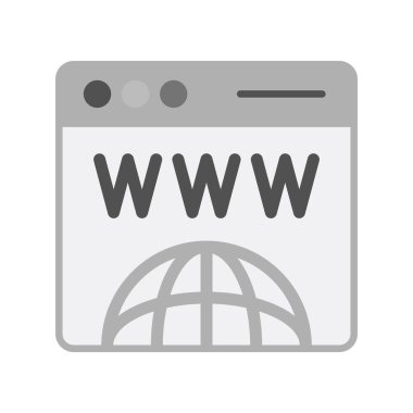 vector illustration of abstract website