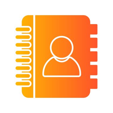 simple icon for web page, Contact Address Book, Address 