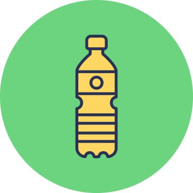 içecek şişesi, içecek grafiksel illüstrasyon  