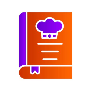 Kitap simgesinin vektör illüstrasyonu