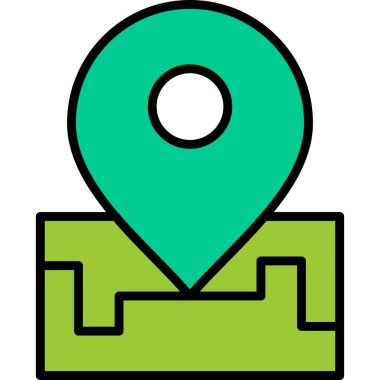 Yer tutucu. Web simgesi basit illüstrasyon