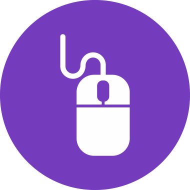 fare düz vektör simgesi