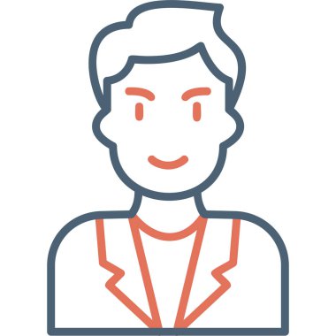 Aday modern simge, vektör illüstrasyonu