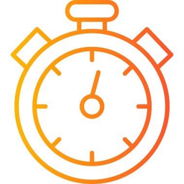 Kronometre Web simgesi basit tasarım