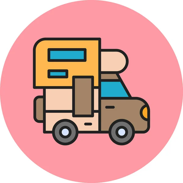 Delivery Vector Icon Modern Simple Illustration — ストックベクタ