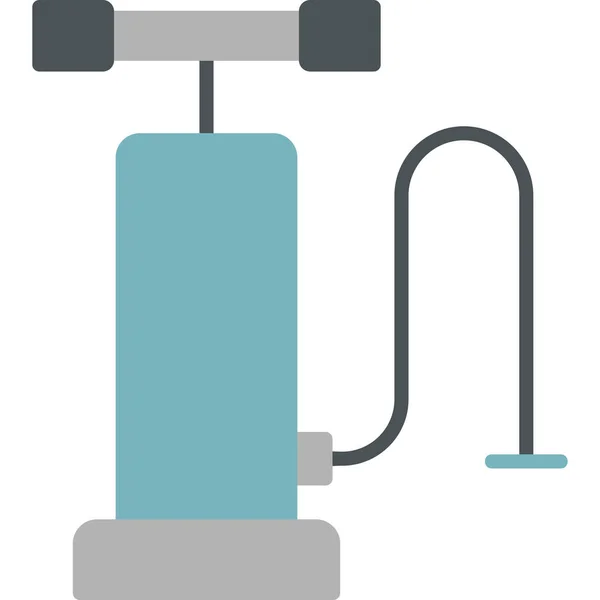 Fitnessstudio Web Symbol Einfache Illustration — Stockvektor