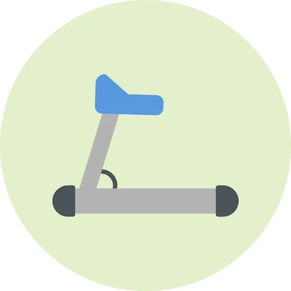 Treadmill Icon Vector Illustration — Stock Vector