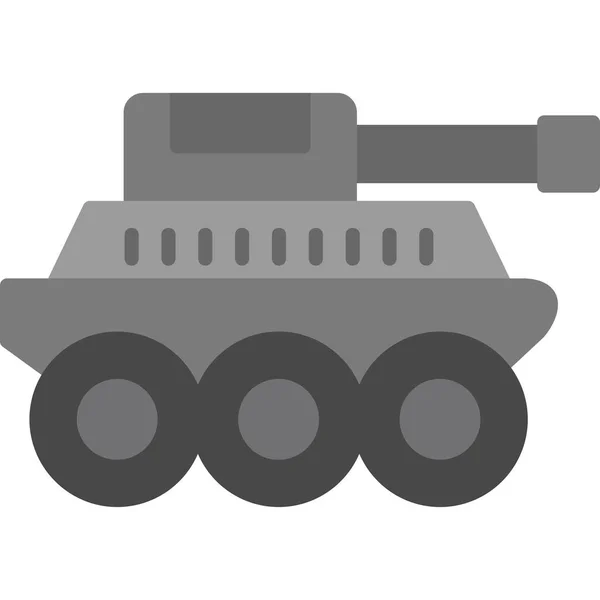 Panzermäher Vektorillustration — Stockvektor