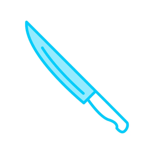 Cuchillo Icono Vector Ilustración — Archivo Imágenes Vectoriales