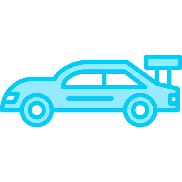 Car Web Icon Simple Illustration — Stock Vector
