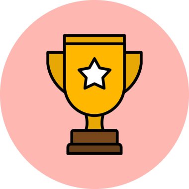 ödül simgesi vektör illüstrasyonu