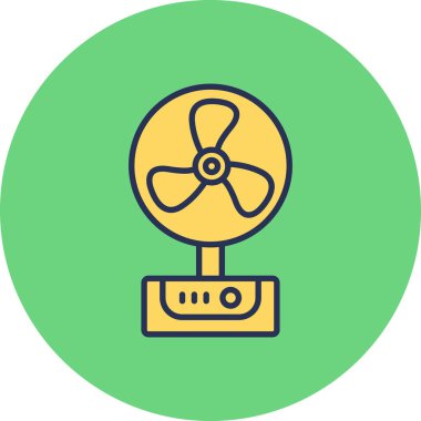 Hayran. Web simgesi vektör illüstrasyonu 