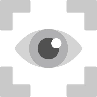 Vision icon modern vector illustration