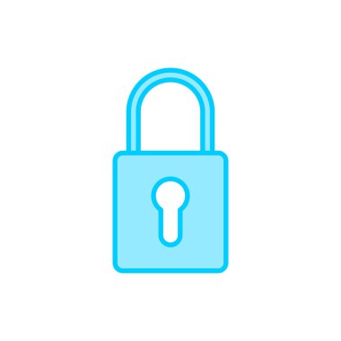 ikon vektör illüstrasyonunu kilitle 