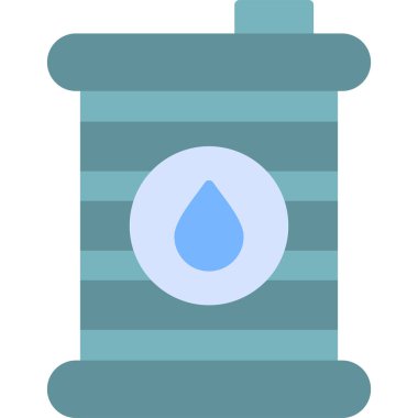 Su. Web simgesi basit illüstrasyon