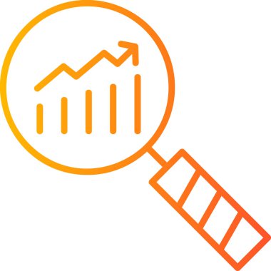 Ağ için büyüteç loupe simgesi 