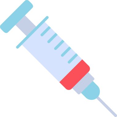 Enjeksiyon. Web simgesi basit tasarım