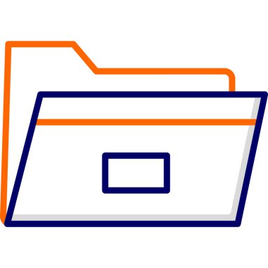 folder icon, web simple illustration